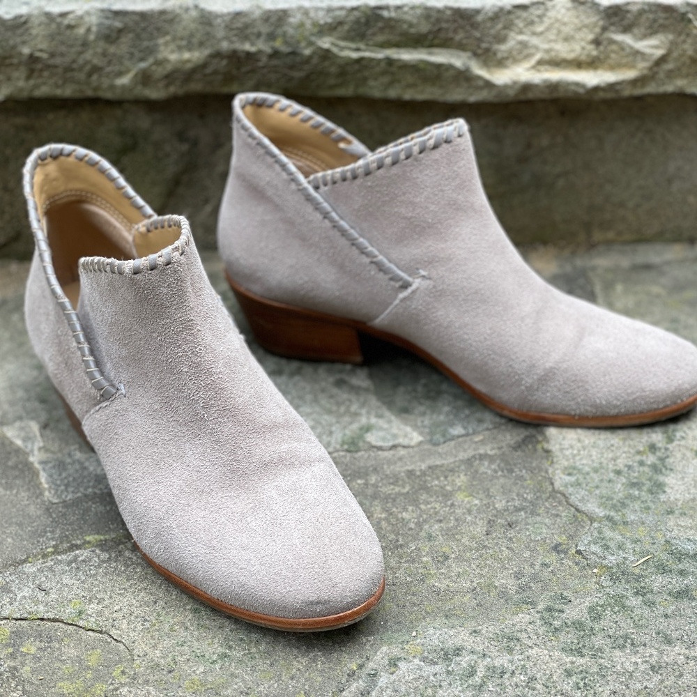 Jack Rogers Suede Ankle Boots size 8.5
